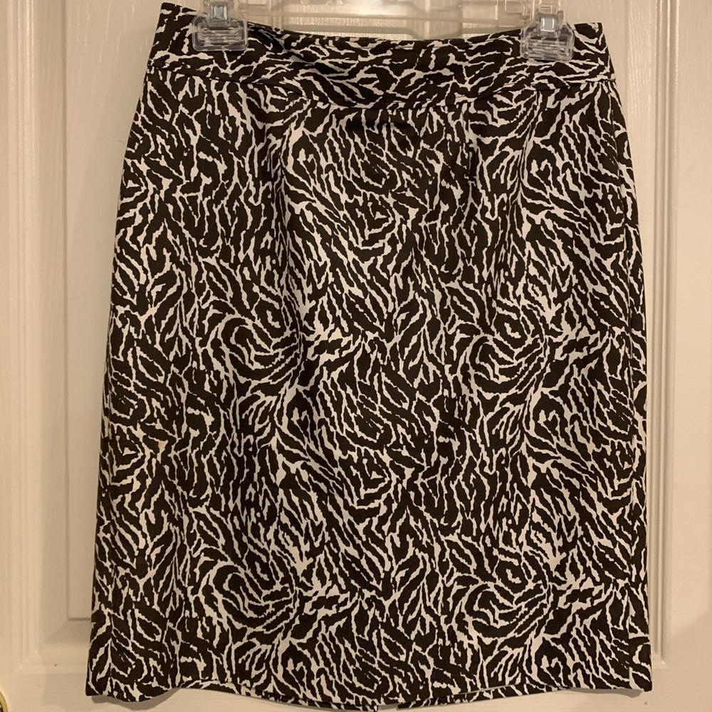 Print pencil skirt The Loft